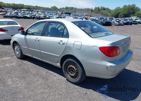 2004 Toyota Corolla Le из США, поврежденный, VIN 2T1BR32E34C282896